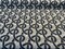 1 Yard Upholstery Chenille Fabric Chain Links Slate Barrow 100% Polyester 58 Inch Width